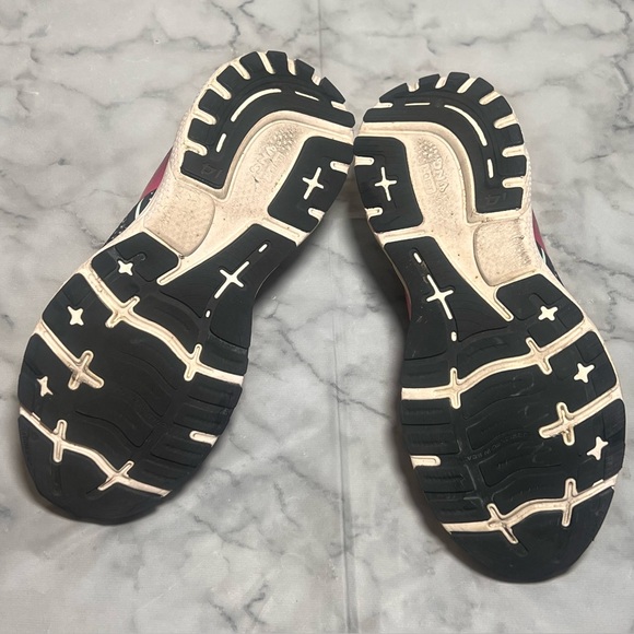 Brooks Ghost 14 Women’s Running Shoes Size 8.5 Black Pink Cushion Sneakers - Picture 6 of 12